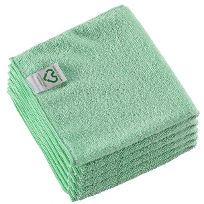 Imagen de Vileda Professional Bayeta 100% Microfibra reciclada r MicroTuff Swift Pack 5uds Verde