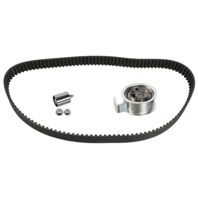 Imagen de FEBI BILSTEIN 24706 Kit de correa distribución 120 con perfil redondeado dientes VOLKSWAGEN: Golf 4, Polo IV Hatchback, Passat B5 Berlina