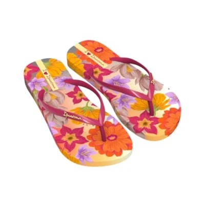 Imagen de Ipanema Verao Tropical Fem, Chanclas Mujer, Amarillo Rojo, 37 EU