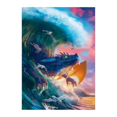 Imagen de Ravensburger 12000622 El dragón del mar puzzle 1000 piezas adultos y niños a patir de 14 años, fantasy