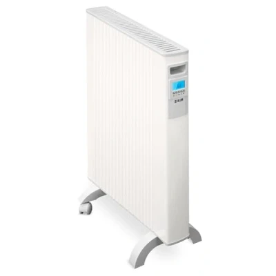 Imagen de HJM Emisor Térmico de Bajo Consumo AMS 500, Calor Rápido, Programación 24/7, Funciones Ahorro, Turbo Programable, 500W, Blanco