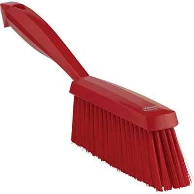 Imagen de Vikan Higiene Cepillo de mano Fibras suaves Rojo