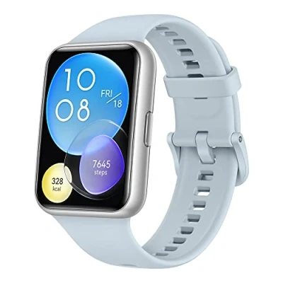 Imagen de HUAWEI Watch Fit 2 Smartwatch con GPS, Bluetooth, Gestión de Vida Saludable, Batería Larga Duración, Animaciones Entrenamiento Rápido, Monitorización SpO2, Azul, Reloj Deportivo