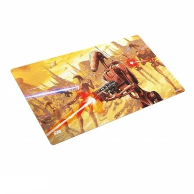 Imagen de Gamegenic Star Wars: Unlimited Game Mat Battle Droids Licencia Oficial Impreso a Todo Color Tapete 61 cm x 35 Compatible con TCGs y