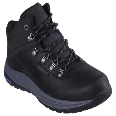 Imagen de Skechers MEROE Pikeman, Botas Cortas al Tobillo Hombre, Negro, 47.5 EU