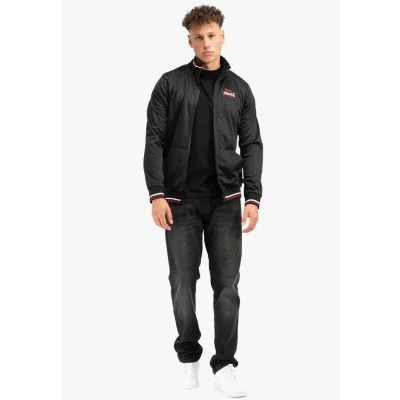Imagen de Lonsdale Chaqueta de entrenamiento, Hombre, Talla: Small, Black red ecru