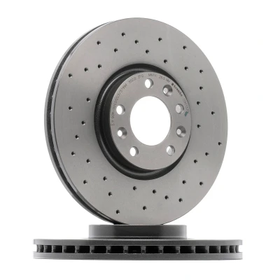 Imagen de BREMBO 09.C133.1X Disco de freno 303,5 28 5 perforado/ventil. int. revestido altamente carbonizado con tornillos PEUGEOT: 407 Berlina, 508 I Berlina