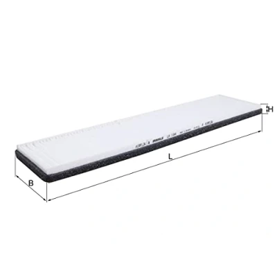 Imagen de MAHLE ORIGINAL LA 1164 Filtro de habitáculo partículas 432,0 112 20,0