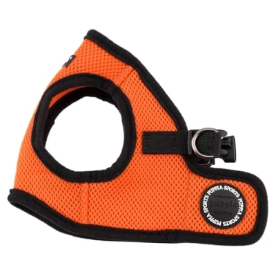 Imagen de PUPPIA Arnés Suave Tipo Chaleco Soft Vest Harness, Polyester, Naranja, XXL