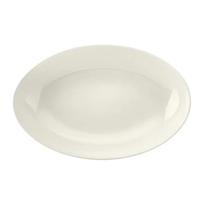 Imagen de Mikasa Cranborne Cuenco ovalado de gres para servir, color crema, 30,5 cm, pasta, ensaladas y aperitivos, apto lavavajillas en caja regalo