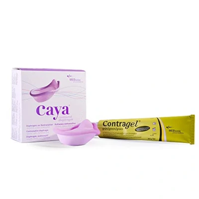 Imagen de CAYA Diafragma contorneado y MedIntim ContraGel Verde