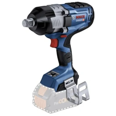 Imagen de Bosch Professional BITURBO atornillador de impacto a batería GDS 18V 1600 HC (llave 3/4, par apriete Nm y arranque 2200 Nm, gancho para escalera, sin baterías ni cargador)