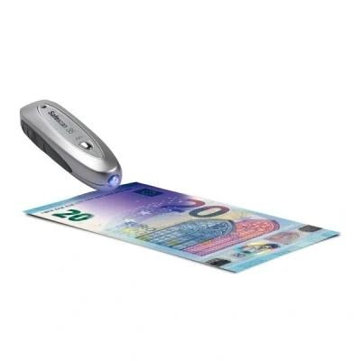 Imagen de Safescan 35 Detector de billetes falsos portátil, verifica billetes, tarjetas crédito y documentos UV para nuevos con luz