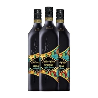 Imagen de Licores Flor de Caña Spresso Coffee 70 cl (Caja 3 Botellas cl)