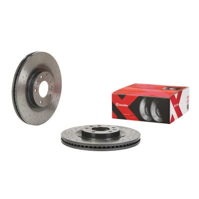 Imagen de BREMBO 09.C177.1X Disco de freno 320 28 5 perforado/ventil. int. revestido con tornillos MAZDA: CX 7, 9