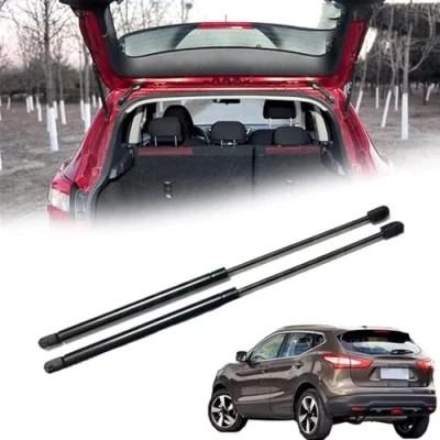 Imagen de FNUQKREF 2 Piezas Coche Resortes De Gas Maletero para Nissan Qashqai J11 2014 2019, Amortiguadores Portón Trasero Elevador Soporte Hidráulica Puntales