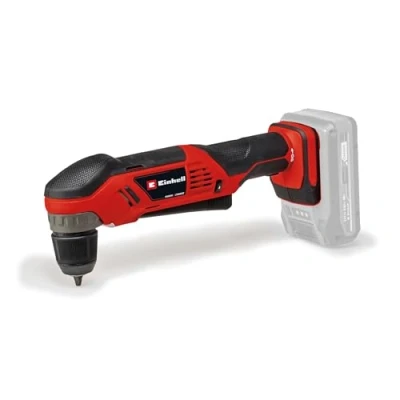 Imagen de Einhell Taladro angular con batería TE AD 18 Li Solo Power X Change (18 V, 45 Nm, 10 mm portabrocas de sujeción rápida, luz LED, recepción giratoria, sin batería)