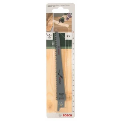 Imagen de Bosch 2 609 256 701 Hoja de sierra sable HCS, S 644 D (pack 2)