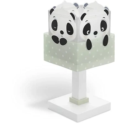 Imagen de Dalber Lámpara Infantil De Mesilla Panda Verde, 63161H, E14