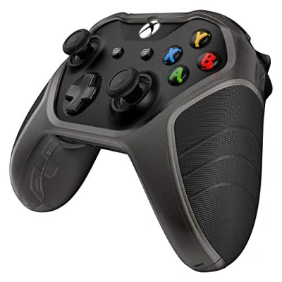 Imagen de OtterBox para Xbox One, Easy Grip Funda de proteccion anticaídas con agarre, mando Microsoft Negro (Xbox One)
