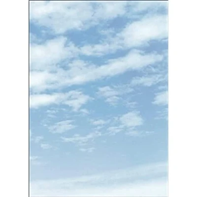 Imagen de SIGEL DP565 Papel de cartas, 21 x 29,7 cm, 90g/m², nubes, azul y blanco, 100 hojas