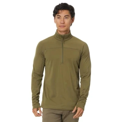 Imagen de Fjallraven 87113 620 Abisko Lite Fleece Half Zip M Sweatshirt Hombre Green Tamaño XL