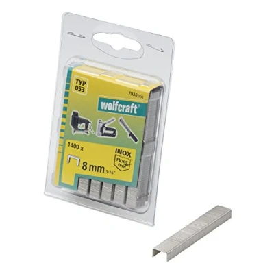 Imagen de wolfcraft Grapa de lomo ancho, INOX, tipo 053 I 7030000 Para un agarre óptimo