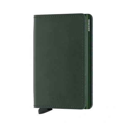 Imagen de Secrid Funda para tarjeta de visita, Talla: One Size, Verde