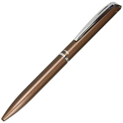 Imagen de Pentel BL2007 Energel Philography 0,7 mm cuerpo metal marrón en estuche regalo
