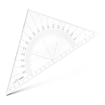 Imagen de Aristo AR1556/2 Transportador de ángulos triangular (con asa)