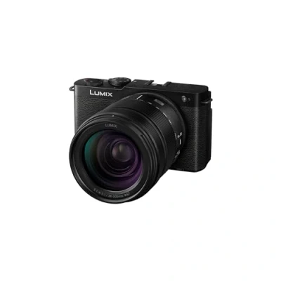Imagen de Panasonic Lumix DC S9HE K Cámara Vlog, Puerta Abierta, Fotograma Completo, Sin Espejo, 24,2 MP, 6K/4K, PDAF 779, Estabilización De Imagen, Angulo Libre, WiFi 5 GHz, Negro, Lente 28 200 mm (Zoom x7)