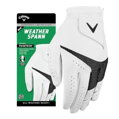 Imagen de Callaway Golf Weather Spann Glove 2023, Color Blanco