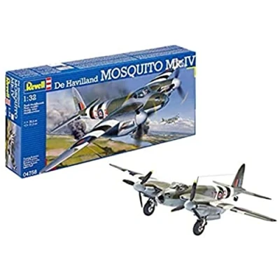 Imagen de Revell Maqueta De Havilland Mosquito MK. IV, Kit Modello, Escala 1:32 (4758) (04758), Multicolor