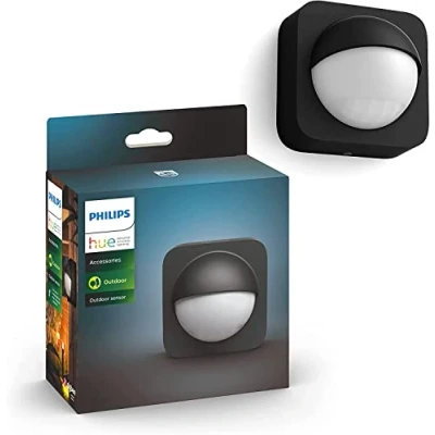 Imagen de Sensor de movimiento Philips Hue, 230 V, Para IP54, Pare Exterior, Negro
