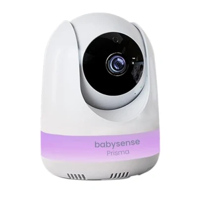 Imagen de Babysense Cámara complementaria Prisma Vídeo Vigilador, Inclinación, Zoom, Retroalimentación bidireccional, gran alcance, visión nocturna, luz nocturna RGB, canciones de cuna, control