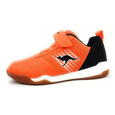 Imagen de KangaROOS K5 Super Court Ev 49, Zapatillas, Naranja Neón Jet Black 7950, 25 EU