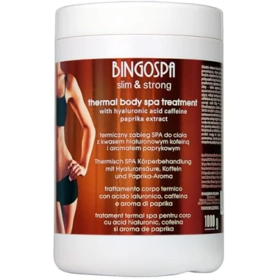 Imagen de BINGOSPA Tratamiento térmico anticelulítico con ácido hialurónico, extracto de gotu kola, cafeína y pimentón 1000ml