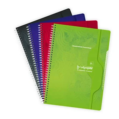 Imagen de Clairefontaine Calligraphe 7000 con espiral A4