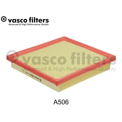 Imagen de DAVID VASCO A506 Filtro de aire 38mm 227mm 214mm rectangular Cartucho filtrante SUBARU: XV II, Forester V