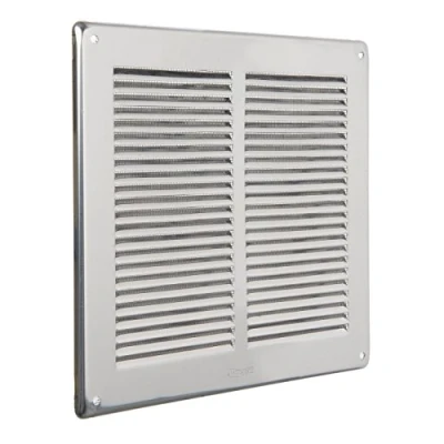 Imagen de La Ventilazione GIN24R Rejilla cuadrada de sobremesa, acero inoxidable 430, 240 x mm