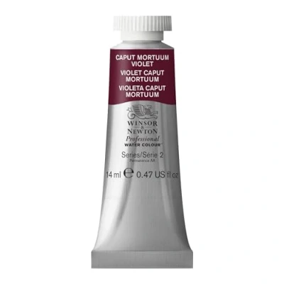 Imagen de Winsor &amp; Newton Acuarela Profesional Pintura de Acuarela, Alta Luminosidad, Resistente a la Luz, Calidad Archivo, Tubo 14 ML, Color Violeta Caput Mortuum
