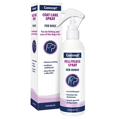 Imagen de Canosept Spray Para El Cuidado del pelo De Perros 250ml desenredante pelaje perro Pieles Ligeramente Peinables olor