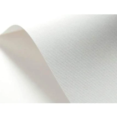 Imagen de Netuno 400 hojas de cartón texturizado blanco con relieve en estriado A4 210 x 297 mm 246 g Elfenbens Ultrawhite cartulina unilateral para impresoras tarjetas diplomas invitaciones certificados menús
