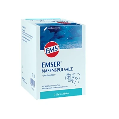 Imagen de Emser Bolsas de sal nasal, 100 unidades
