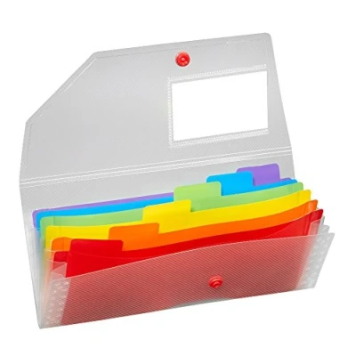 Imagen de Snopake DL Rainbow 15770 Organizador (6 compartimentos, 1 unidad)