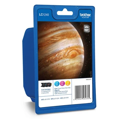 Imagen de Brother Ink LC1240RBWBP CMY