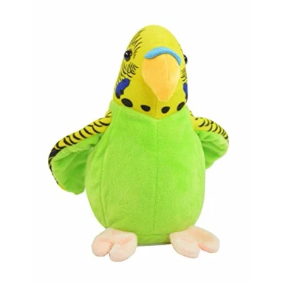 Imagen de Kögler 75655 Laber Periquito, la Todo nachplappert Peluche, Color Verde