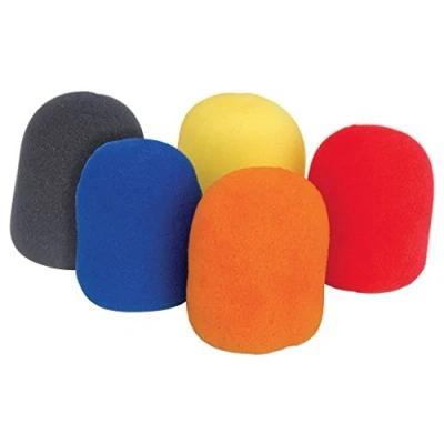 Imagen de COLOURED MICROPHONE WINDSHIELDS/PACK OF 5 (MULTI COLOURED)