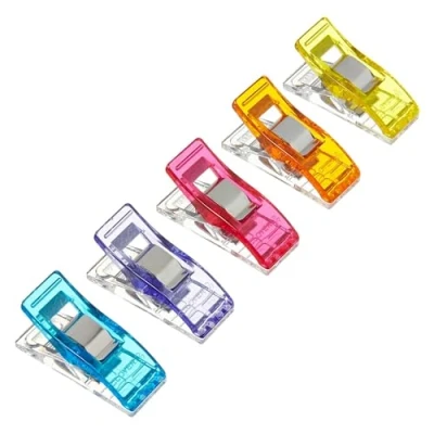 Imagen de Clover ‎CLO3183 Wonder Clip, Colores Surtidos, Caja de 50