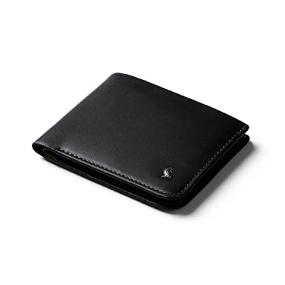 Imagen de Cartera de Piel Slim Bellroy Hide &amp; Seek, Disponible edición con RFID (Máx. 12 Tarjetas y Efectivo) Black